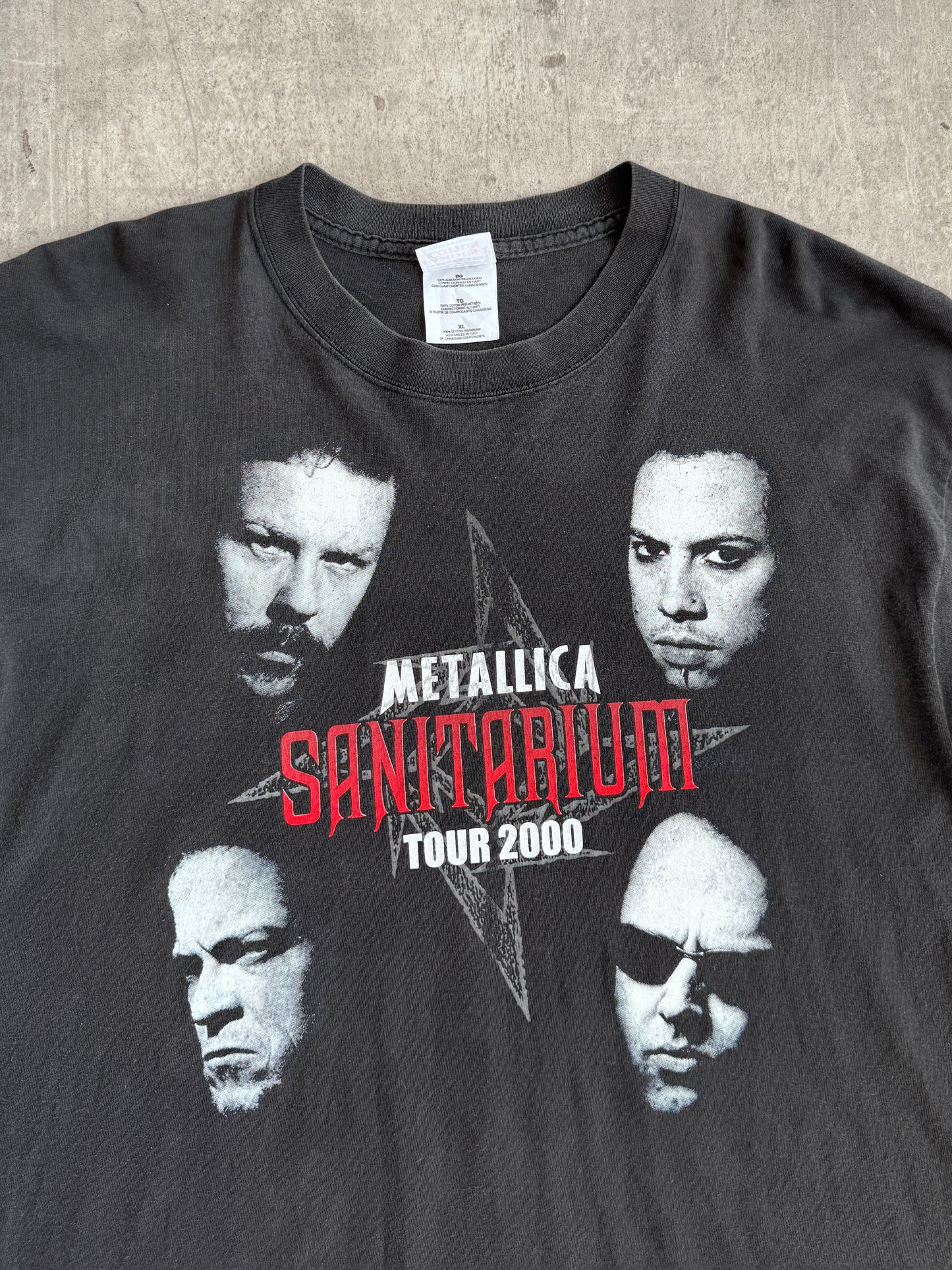 2000 Metallica Summer Sanitarium Graphic Tee