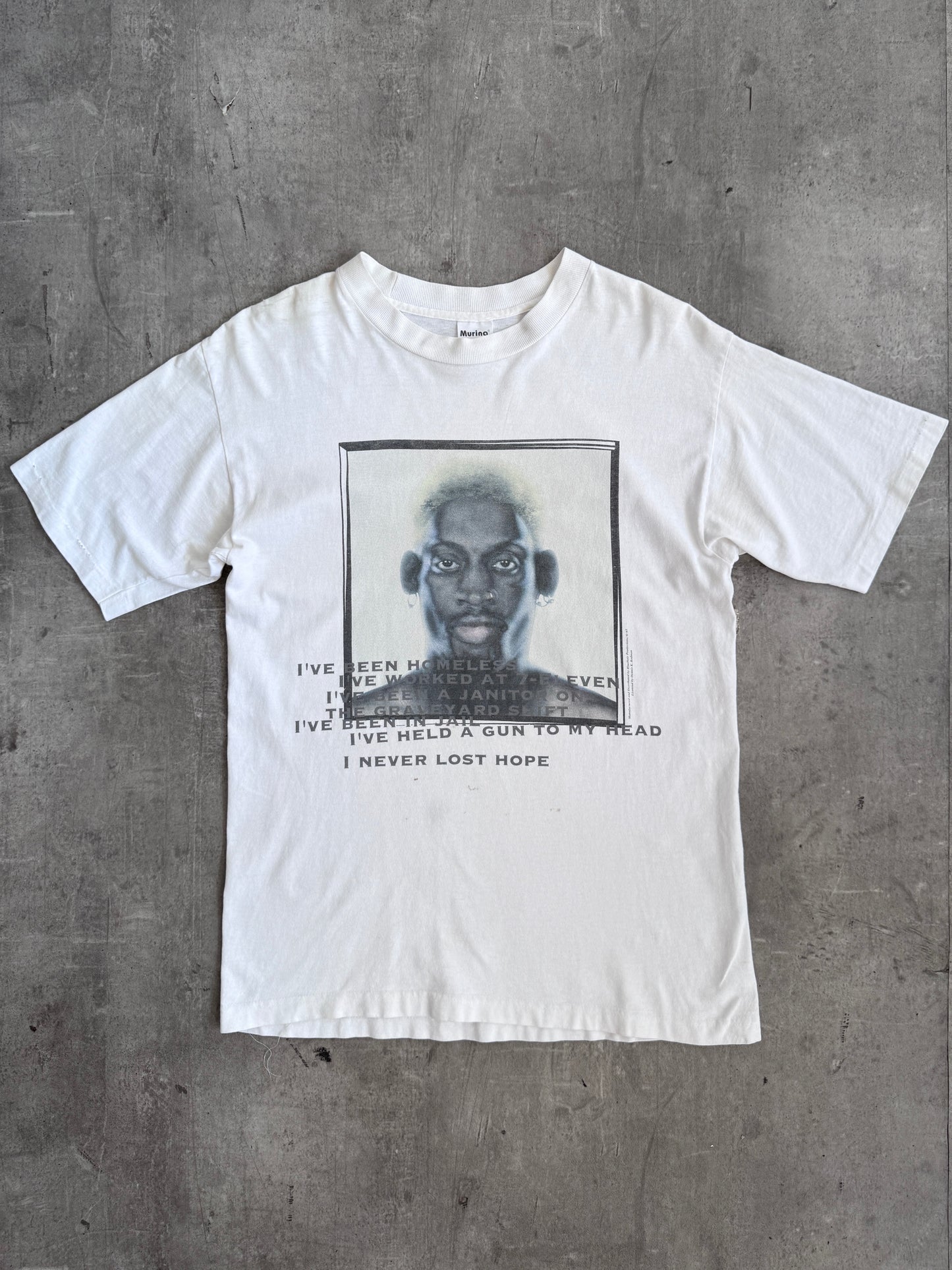 1997 Dennis Rodman NBA Chicago Bulls Graphic Tee