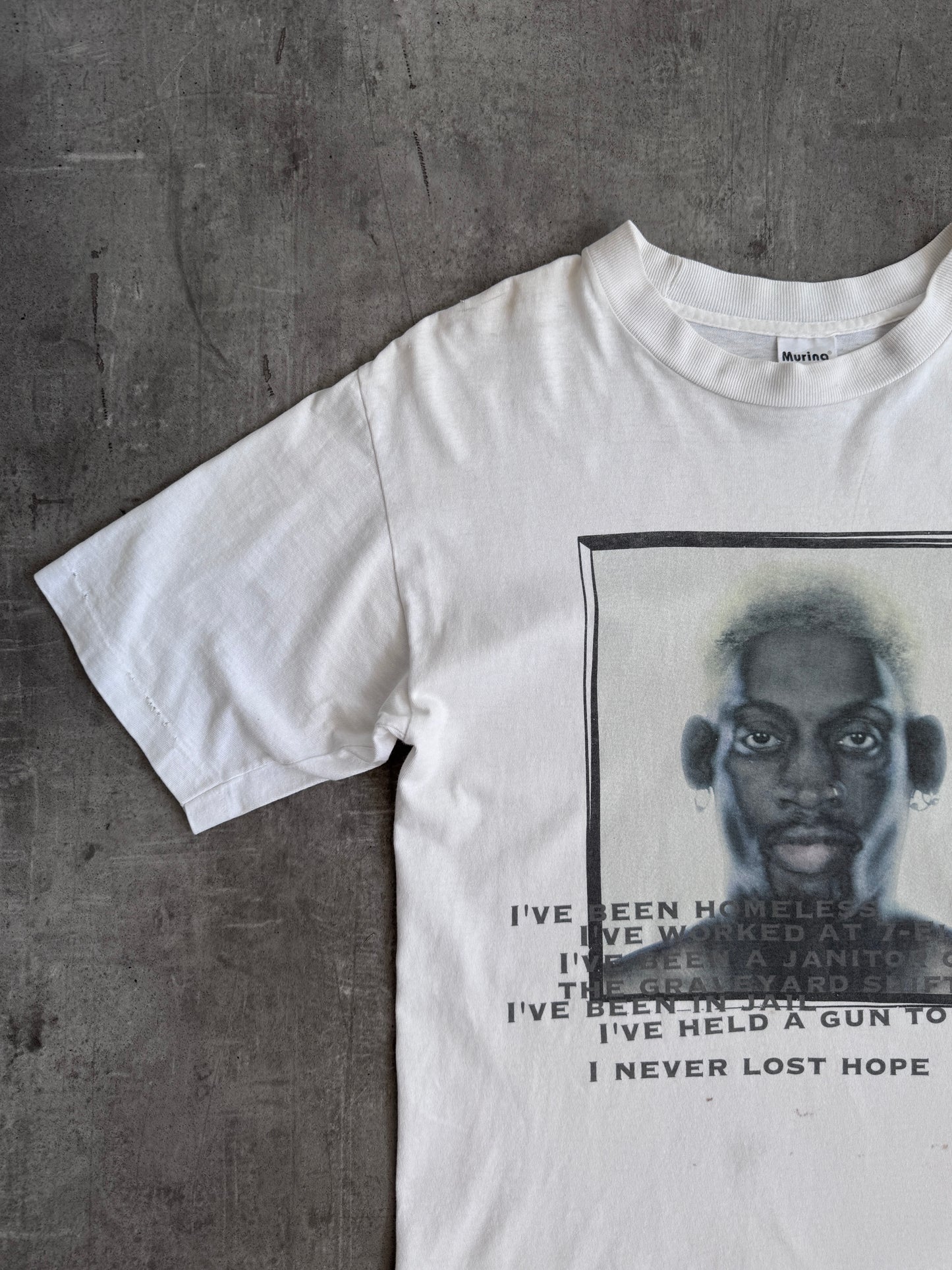 1997 Dennis Rodman NBA Chicago Bulls Graphic Tee