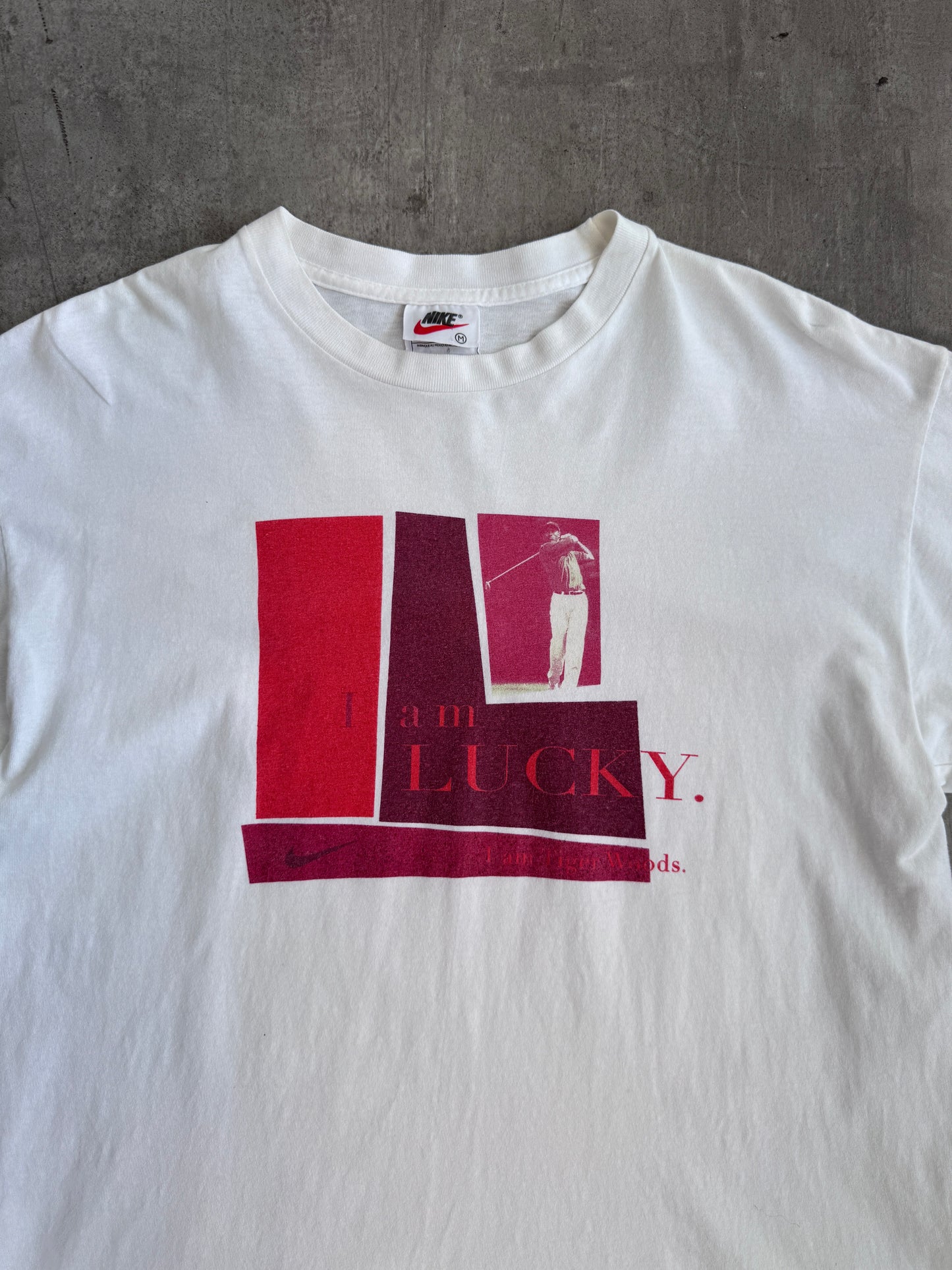 1999 Nike x Tiger Woods Golfer Graphic Tee