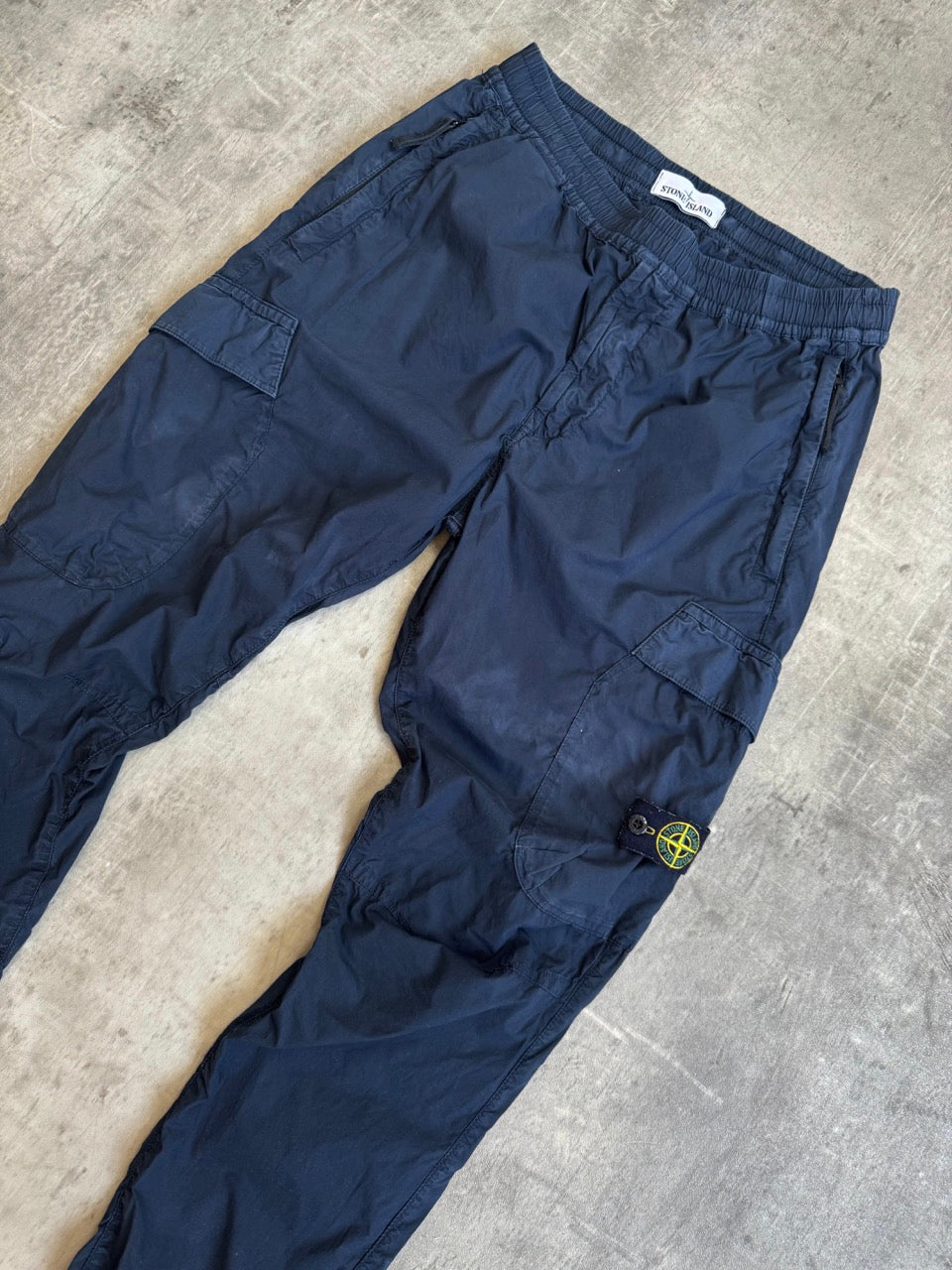 S/S 2019 Stone Island Navy Cargo Trousers