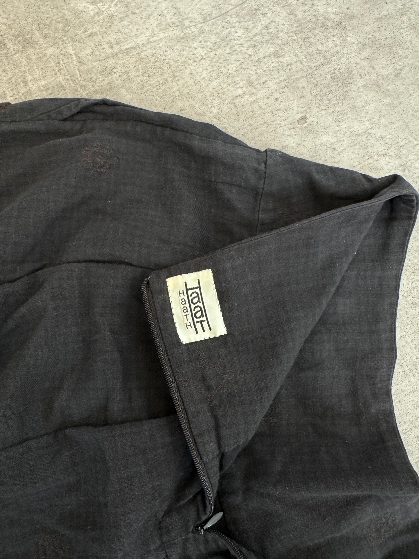 A/W 1998 Issey Miyake Haat DipDye Check Skirt