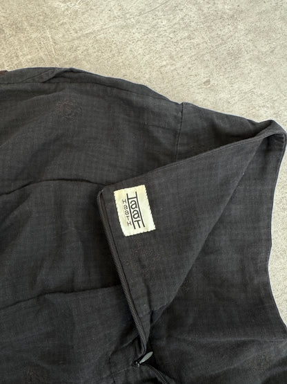 A/W 1998 Issey Miyake Haat DipDye Check Skirt