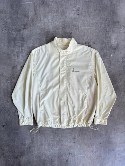 Balenciaga Golf Lightweight Cream Bomber Jacket