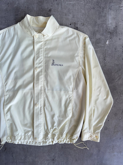 Balenciaga Golf Lightweight Cream Bomber Jacket