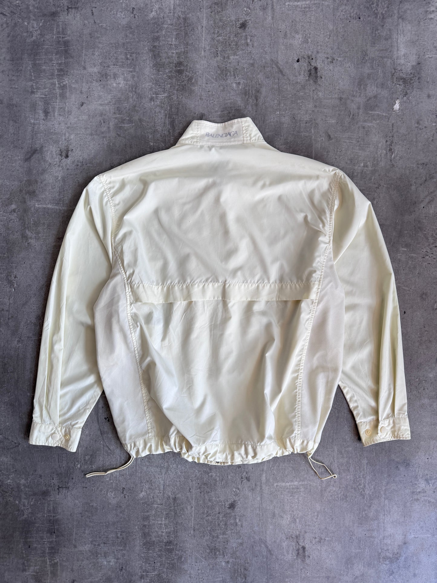 Balenciaga Golf Lightweight Cream Bomber Jacket