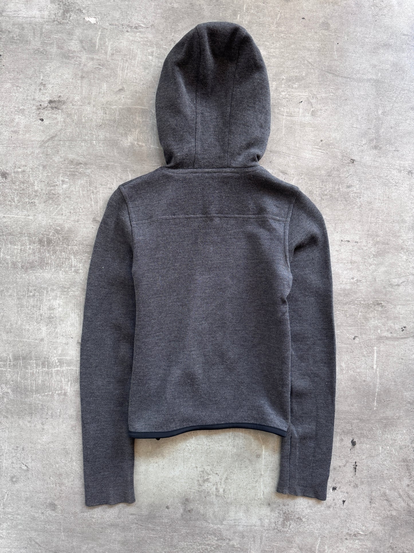 Prada Knitted Technical Hooded Zipper
