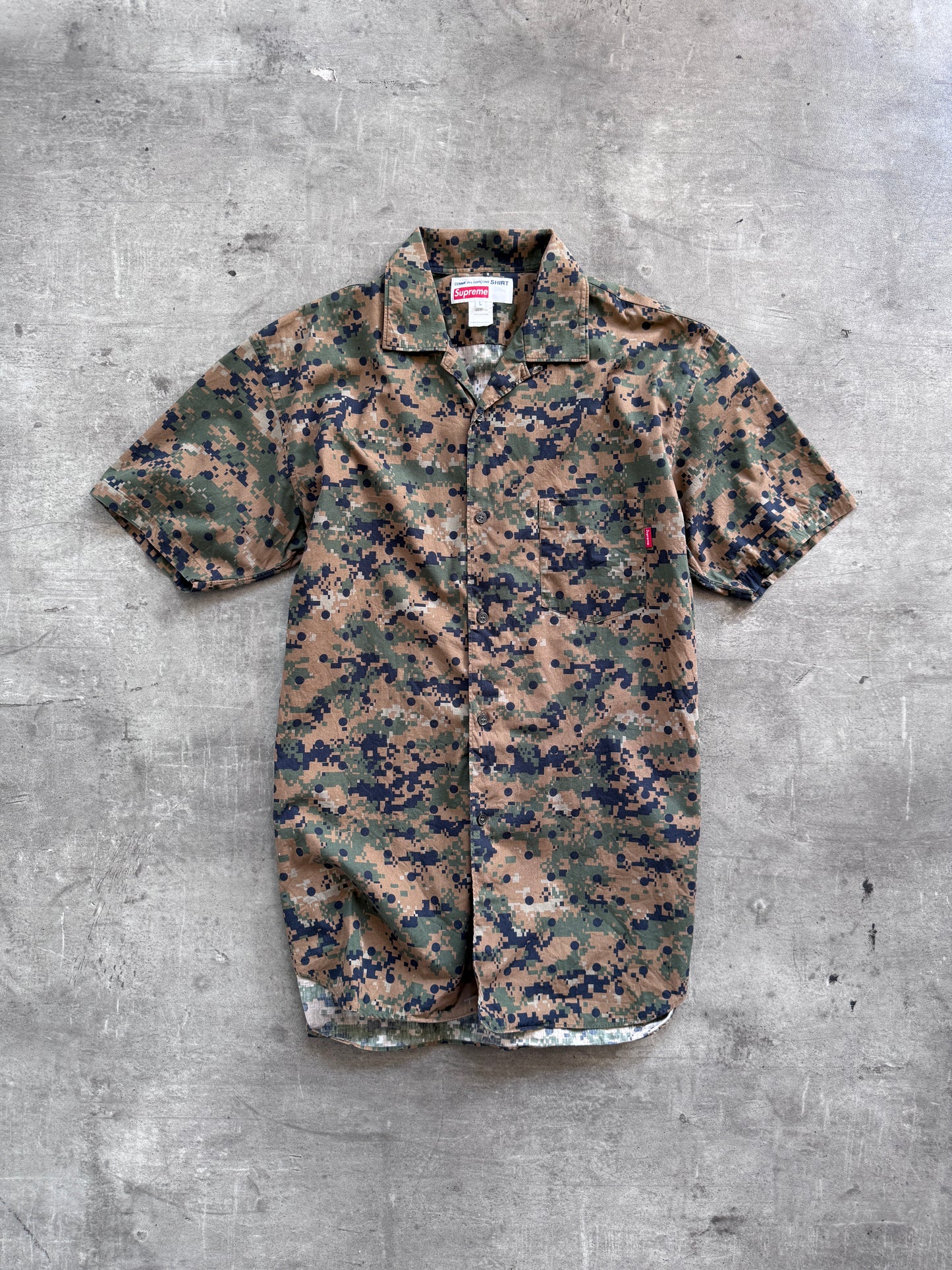 S/S 2013 Supreme x Comme Des Garçons Camo Shirt
