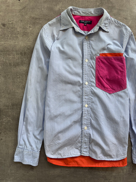 Comme Des Garçons Homme Pinstripe Shirt