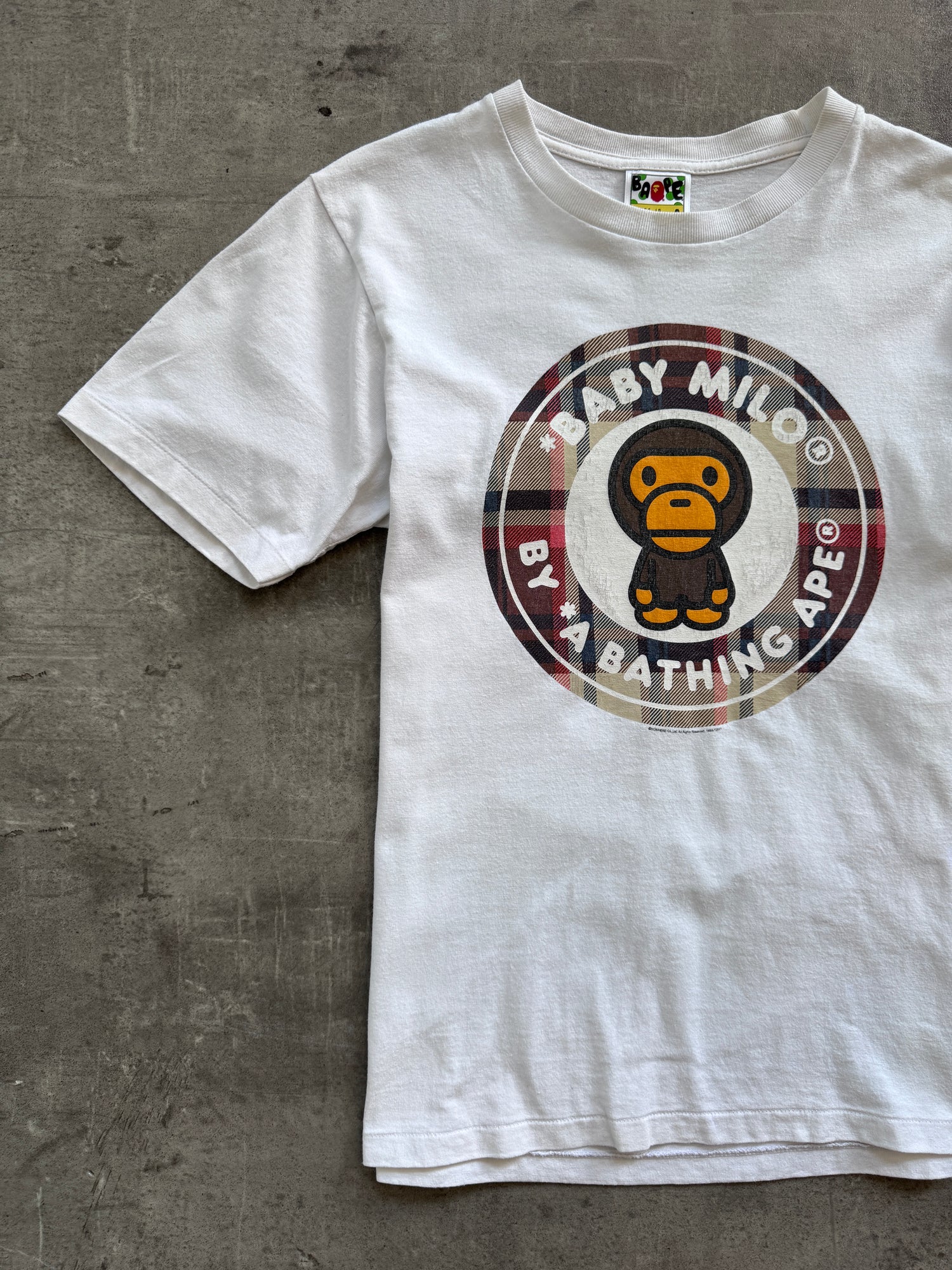 2011 BAPE Baby Milo Single Stitch Cotton Tee