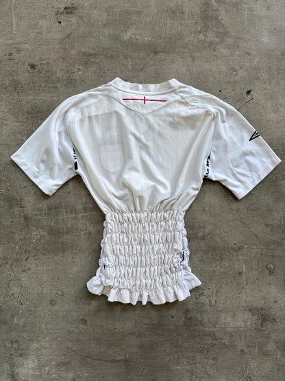 VT Rework : England Ruched Waist Football Shirt