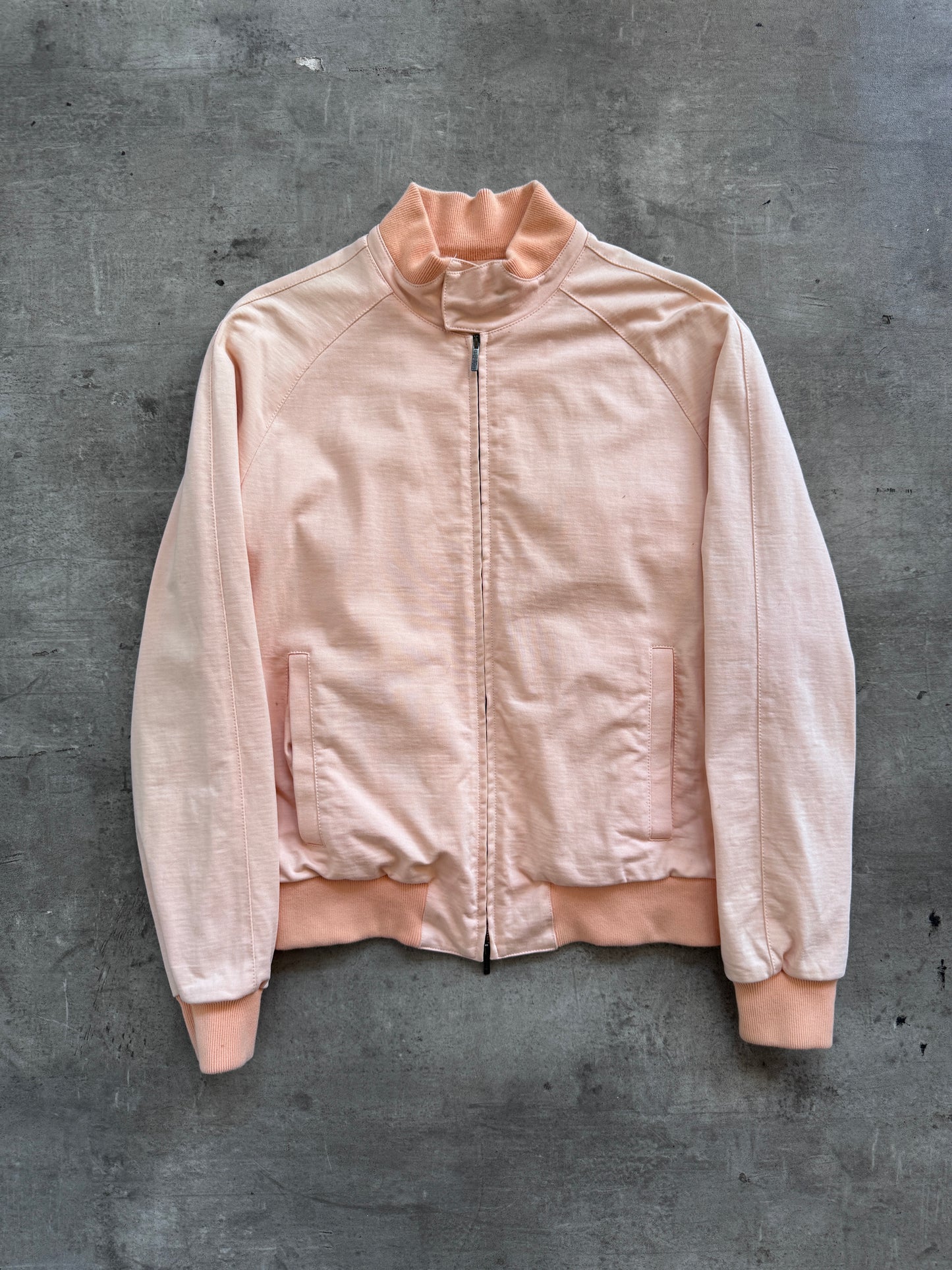 Calvin Klein Collection Peach Bomber Jacket