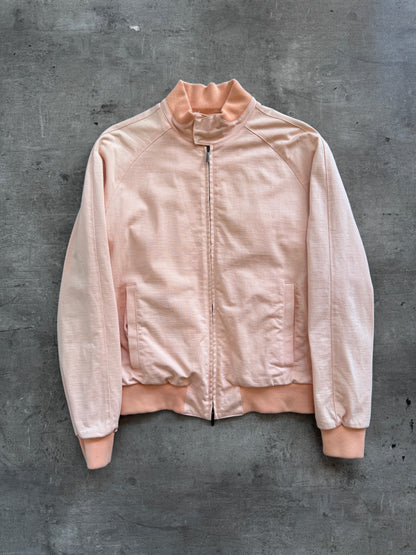 Calvin Klein Collection Peach Bomber Jacket