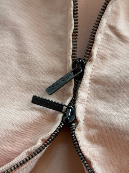 Calvin Klein Collection Peach Bomber Jacket