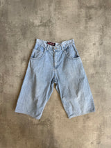 Wu-Tang Light Wash Cargo Denim Jorts