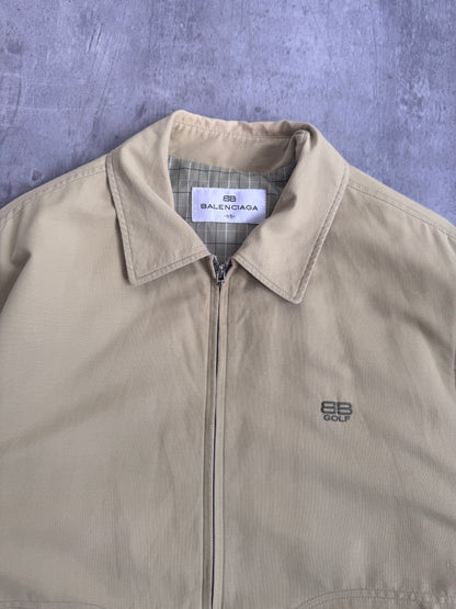 Balenciaga Lime Green Harrington Jacket