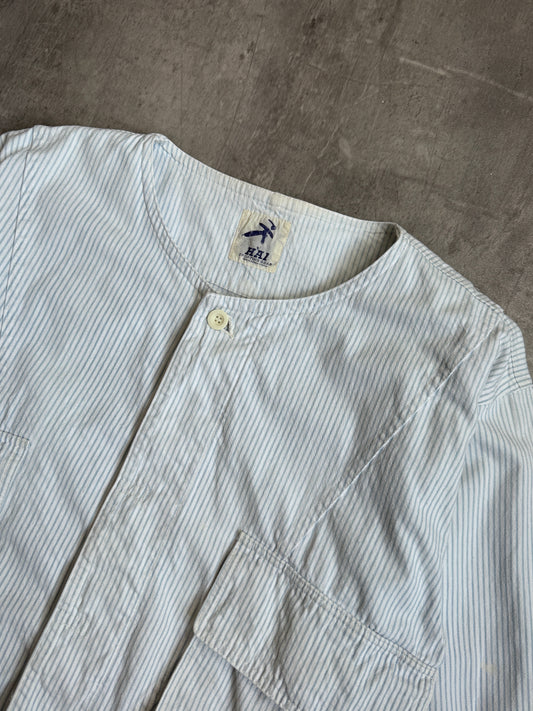 Hai Sporting Gear Two Tone Stripe Cropped Cotton Bomber