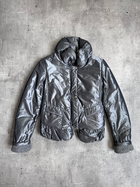 Marithe Francois Girbaud Metallic Puffer Jacket