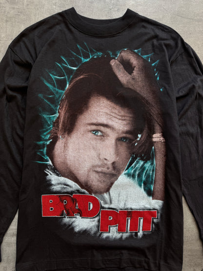 1990's Brad Pitt Movie Wrap Graphic LS Tee