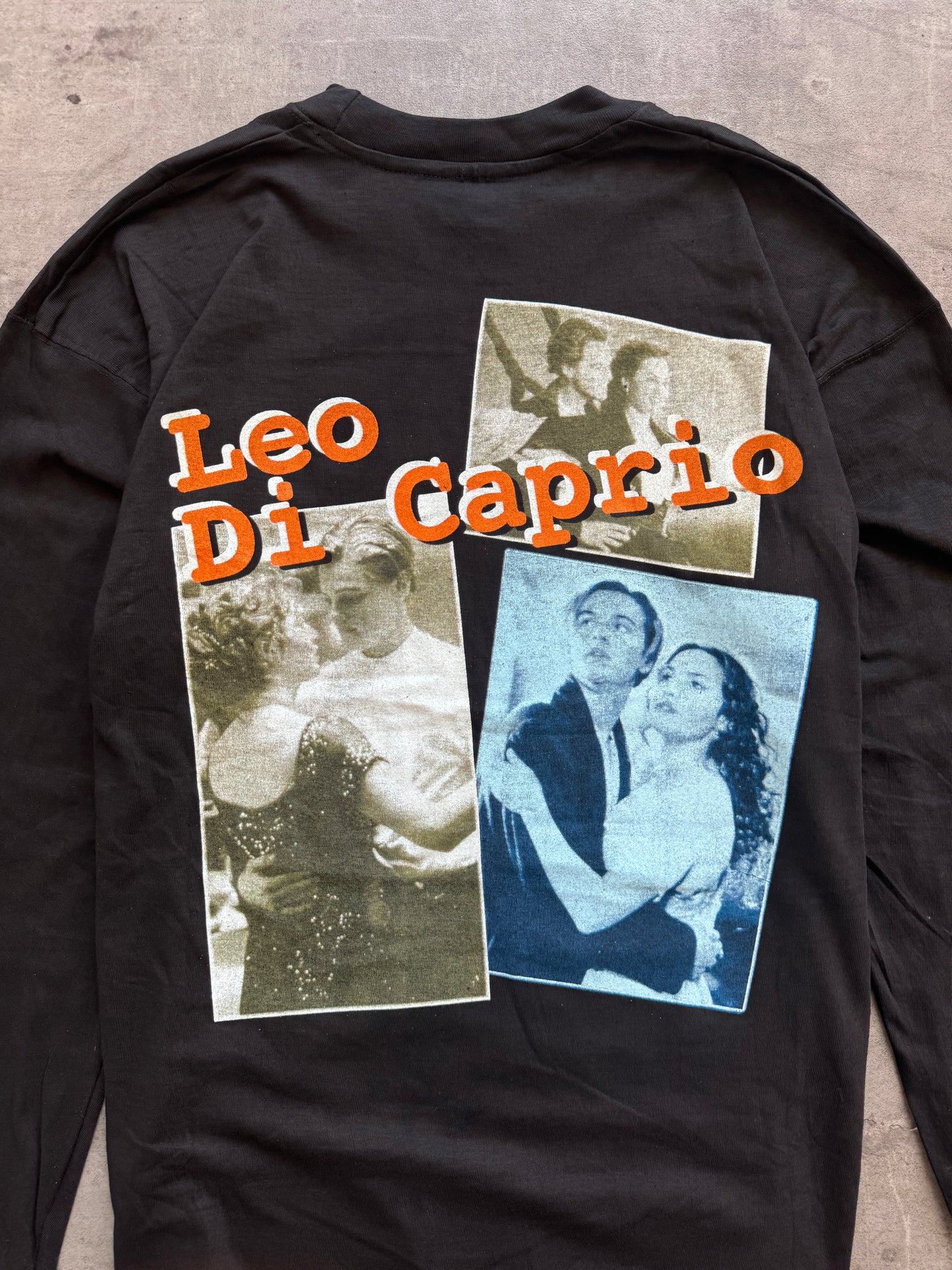 1997 Leo Dicaprio Titanic Movie Promo LS Graphic Tee
