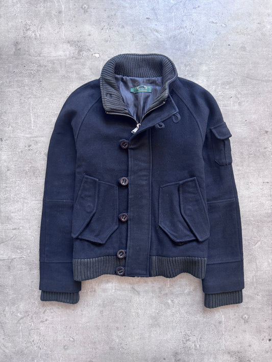 1998 Comme Des Garcons Evergreen Wool Patch Pocket Jacket