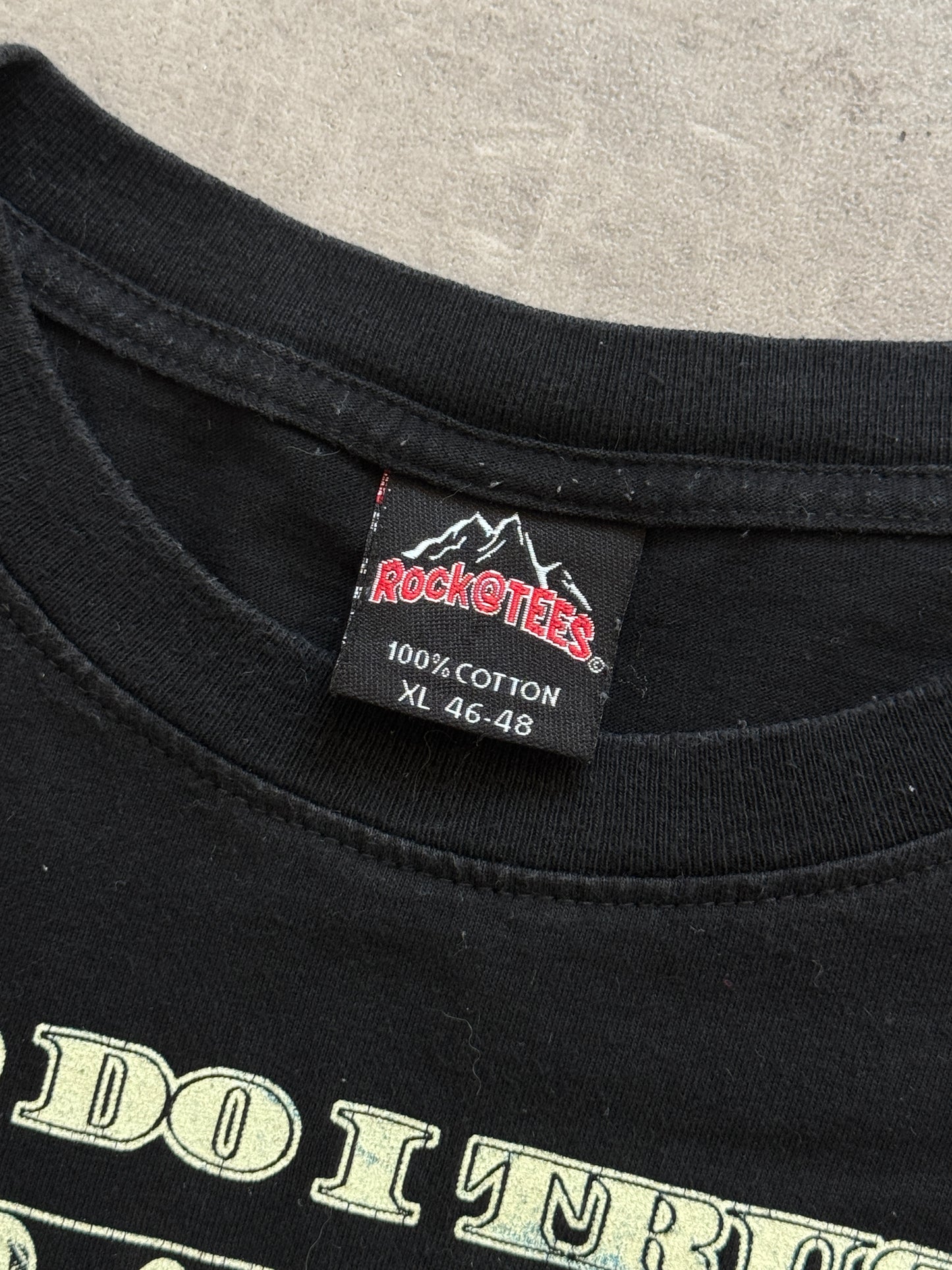 1990's 'Single Stitch" The Roxx Scarface Al Pacino "Who Do I Trust? I Trust Me" Graphic Tee