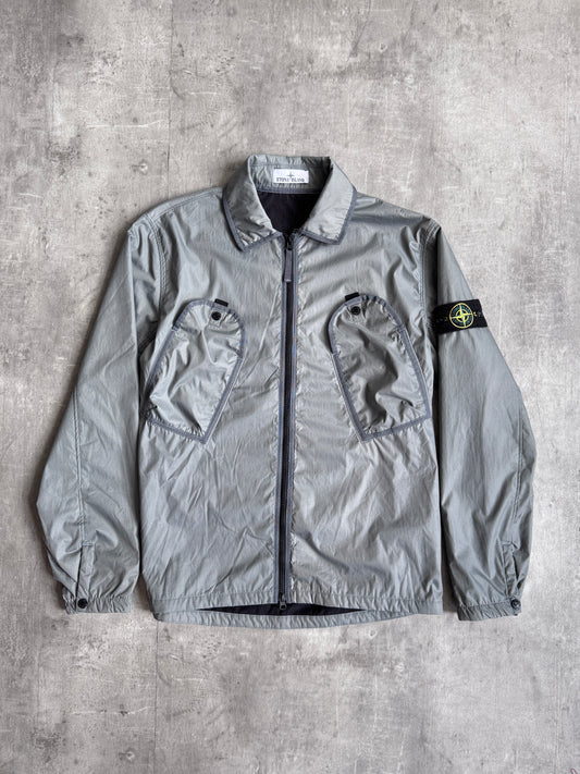S/S 2019 Stone Island Lamy Flock Overshirt