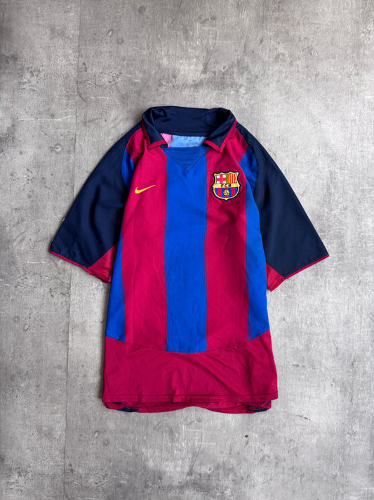 2003/04 Barcelona Home Nike Football Shirt