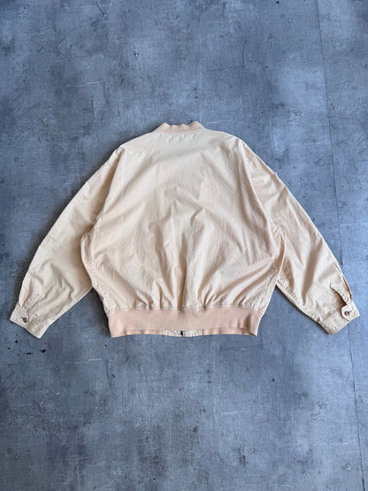 1980's Burberry's El Cortes Apricot Bomber Jacket