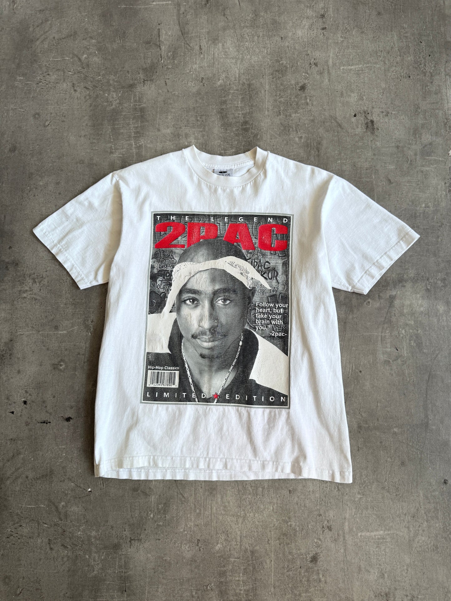 1990's 2-Pac "The Legend" Magazine Graphic Tee