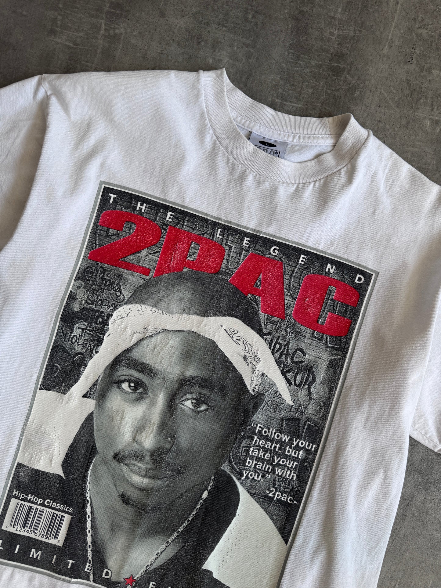 1990's 2-Pac "The Legend" Magazine Graphic Tee