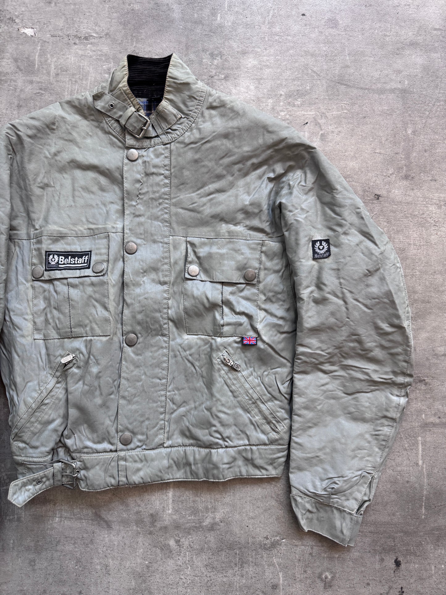 Belstaff Nylon Trialmaster Moto Jacket