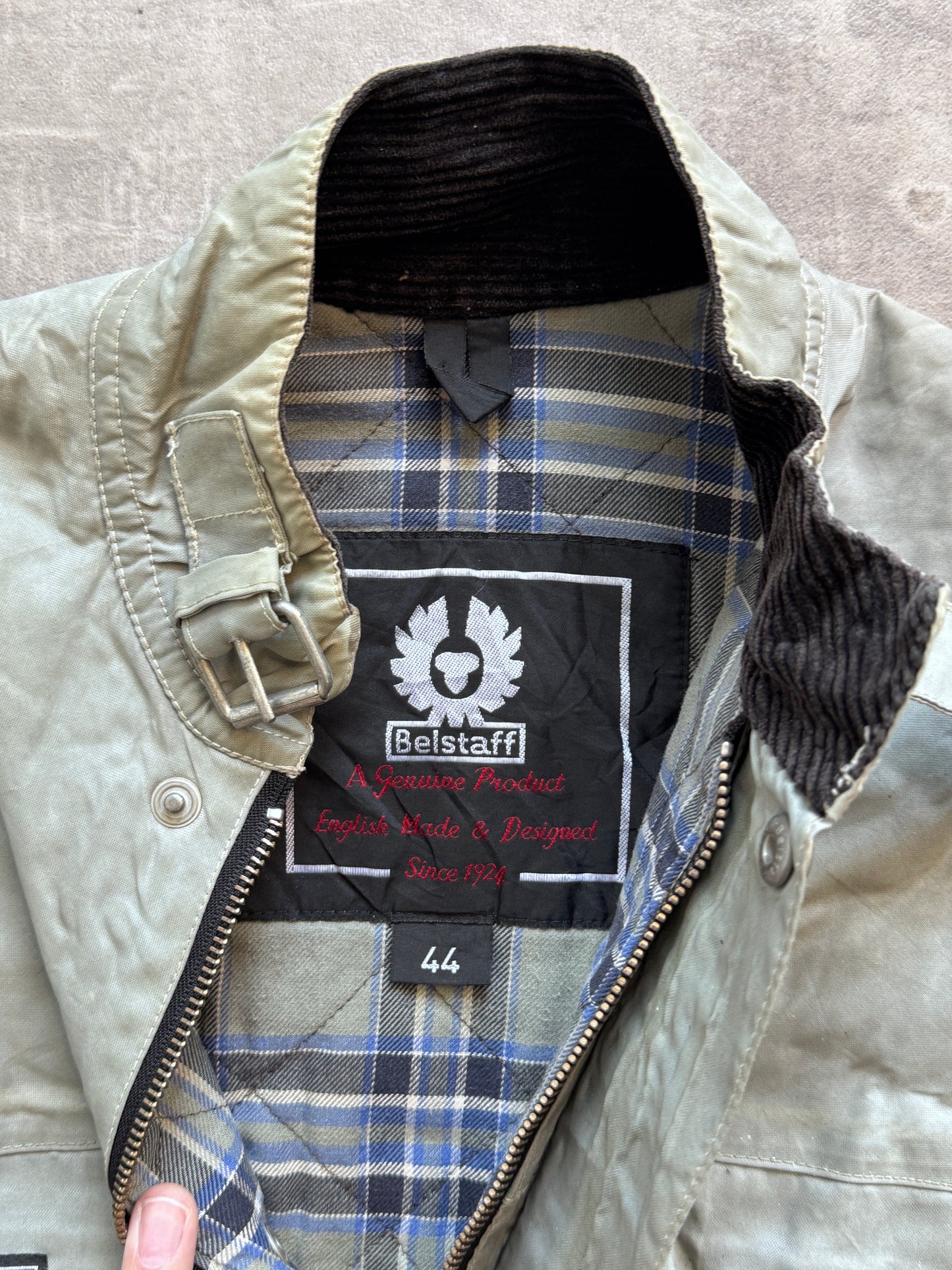 Belstaff Nylon Trialmaster Moto Jacket