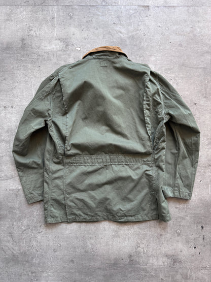 S/S1992 C.P. Company Green Suede Collar Hunting Jacket