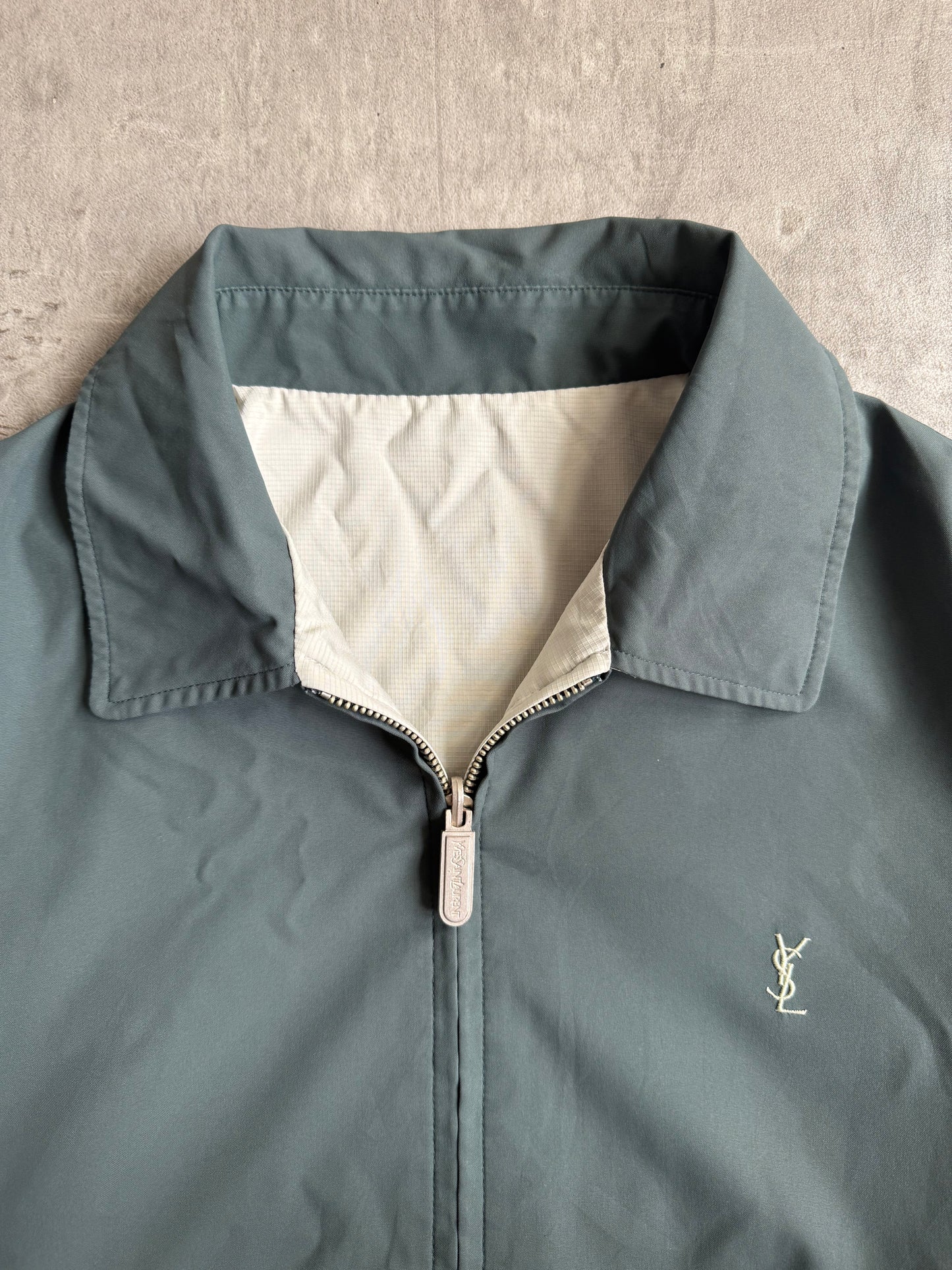 YSL Micro Ripstop Reversible Harrington Jacket