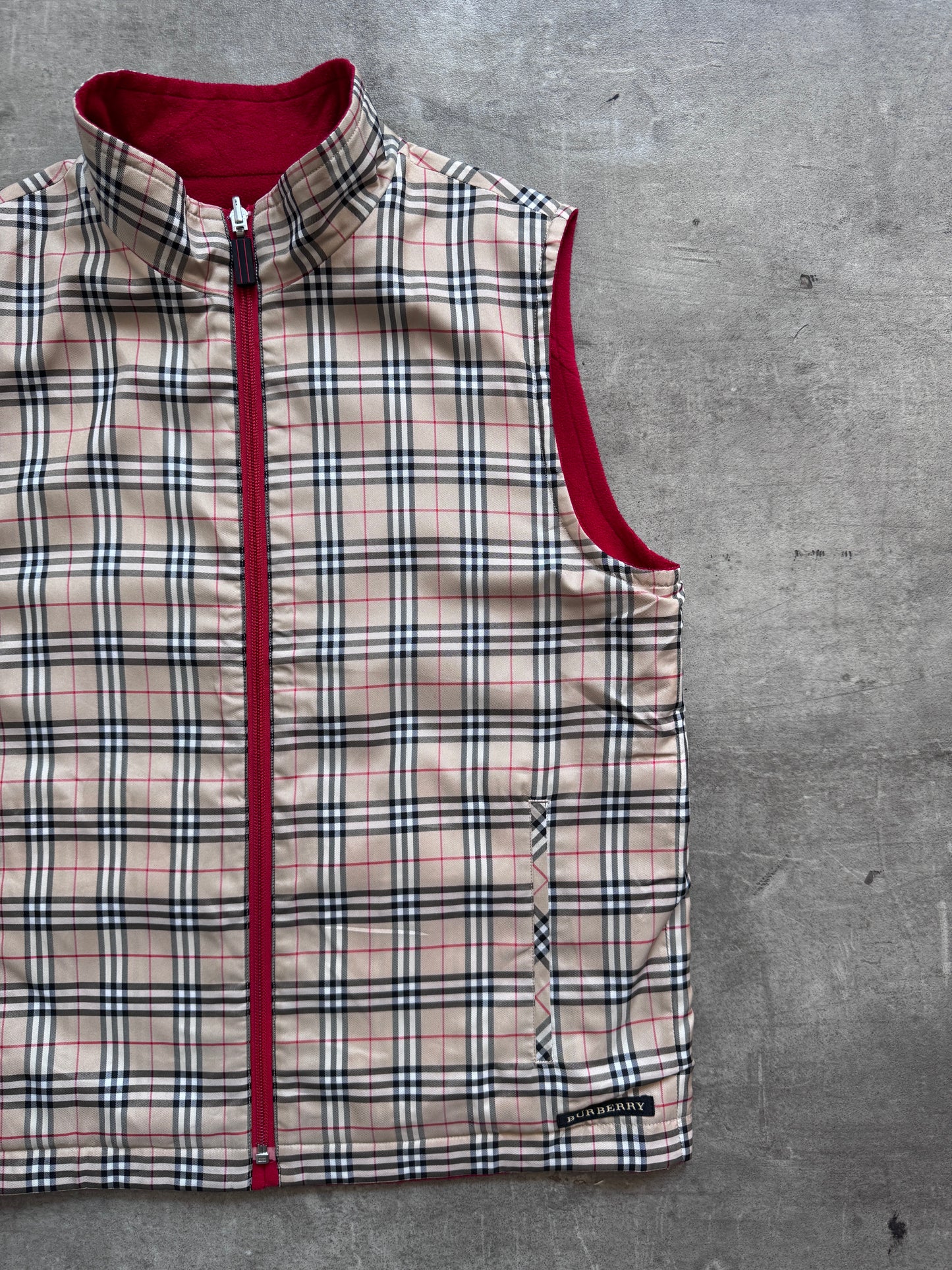 Burberry Classic Nova Check Reversible Gilet