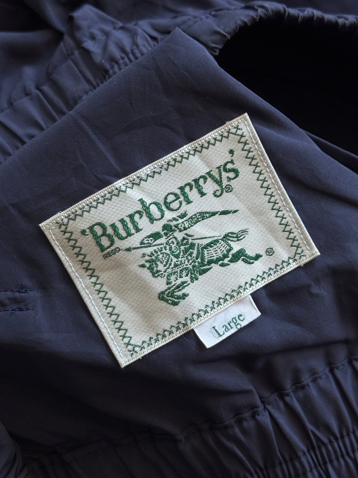 Ultra Rare 90s Burberry "Official Staff" Golf Lightweight Jacket