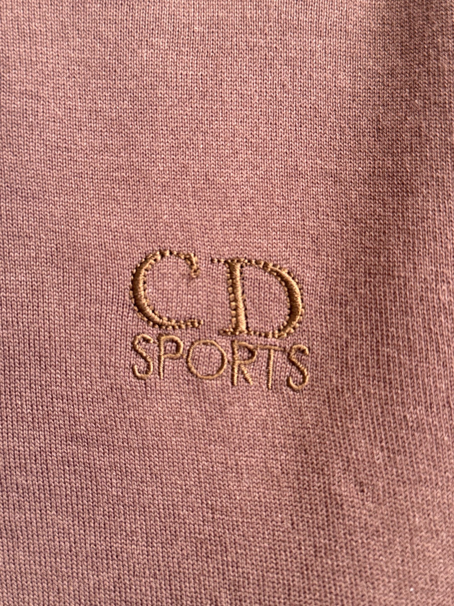 Christian Dior Fine Merino Wool Brown Roll Neck Jumper