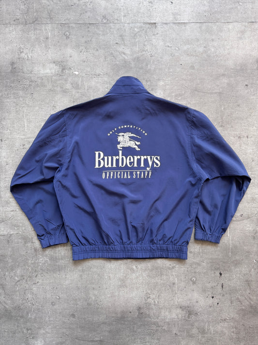 Ultra Rare 90s Burberry "Official Staff" Golf Lightweight Jacket