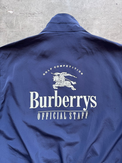 Ultra Rare 90s Burberry "Official Staff" Golf Lightweight Jacket