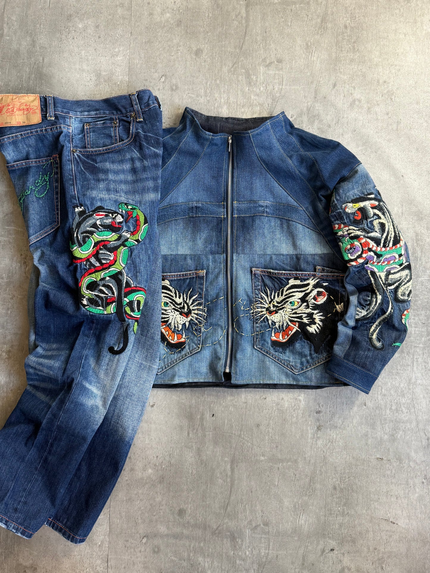 VT Rework: Ed Hardy Denim Boxy Jacket