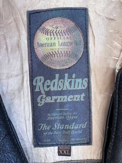 Redskins American League Leather Varsity Jacket