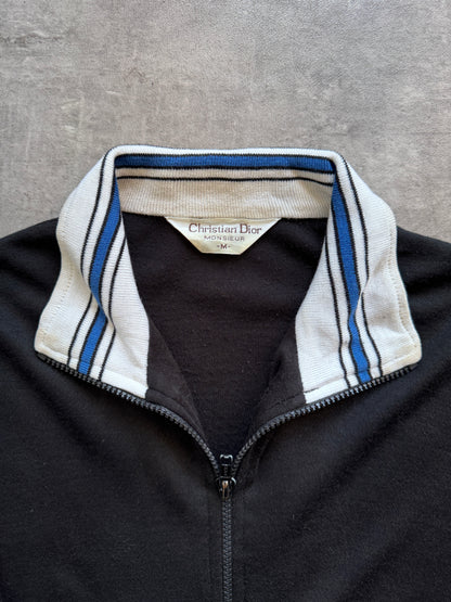 Christian Dior Black Knit Tracksuit Jacket