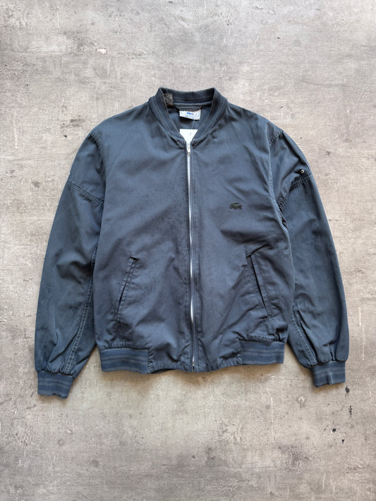 1980s Lacoste Izod Washed Cotton Bomber Jacket