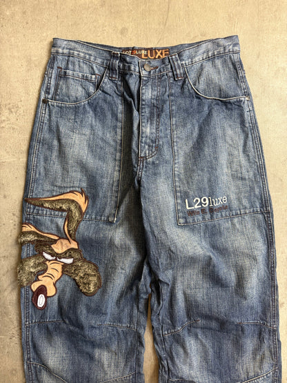 Red Pepper Four Pocket Embelished Denim Jeans