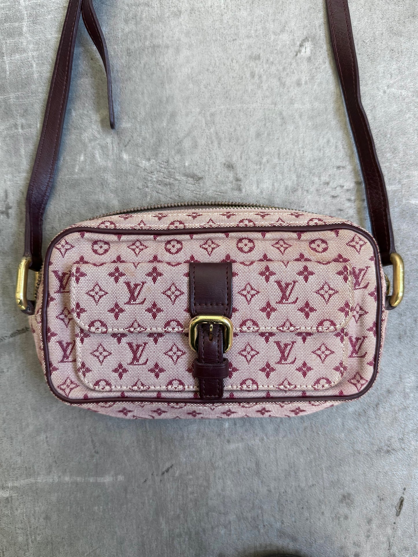 2001 Louis Vuitton Juliette Mini Lin Crossbody Bag