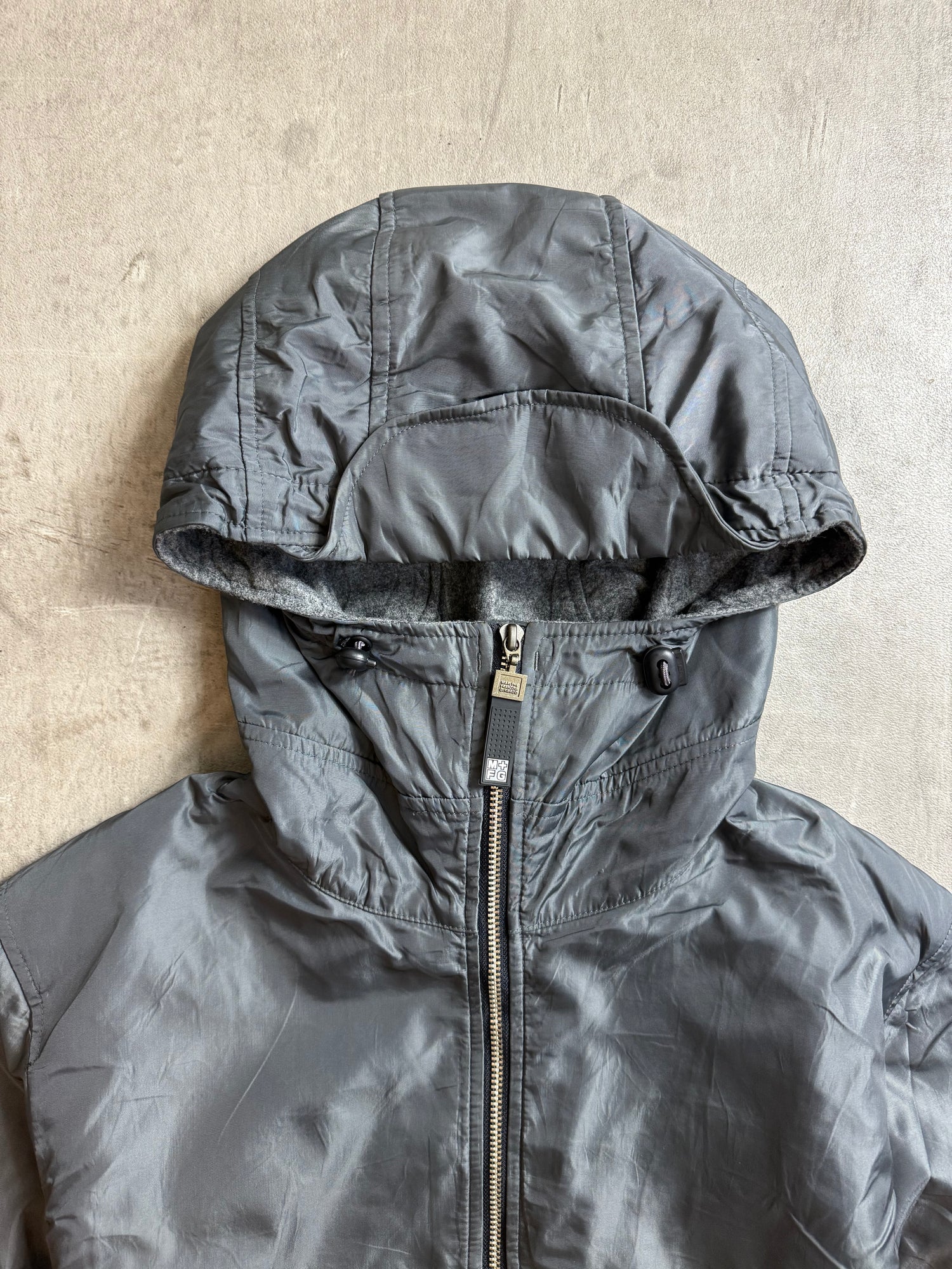 Marithe Francois Girbaud 2000's Wool Lined Tech Jacket