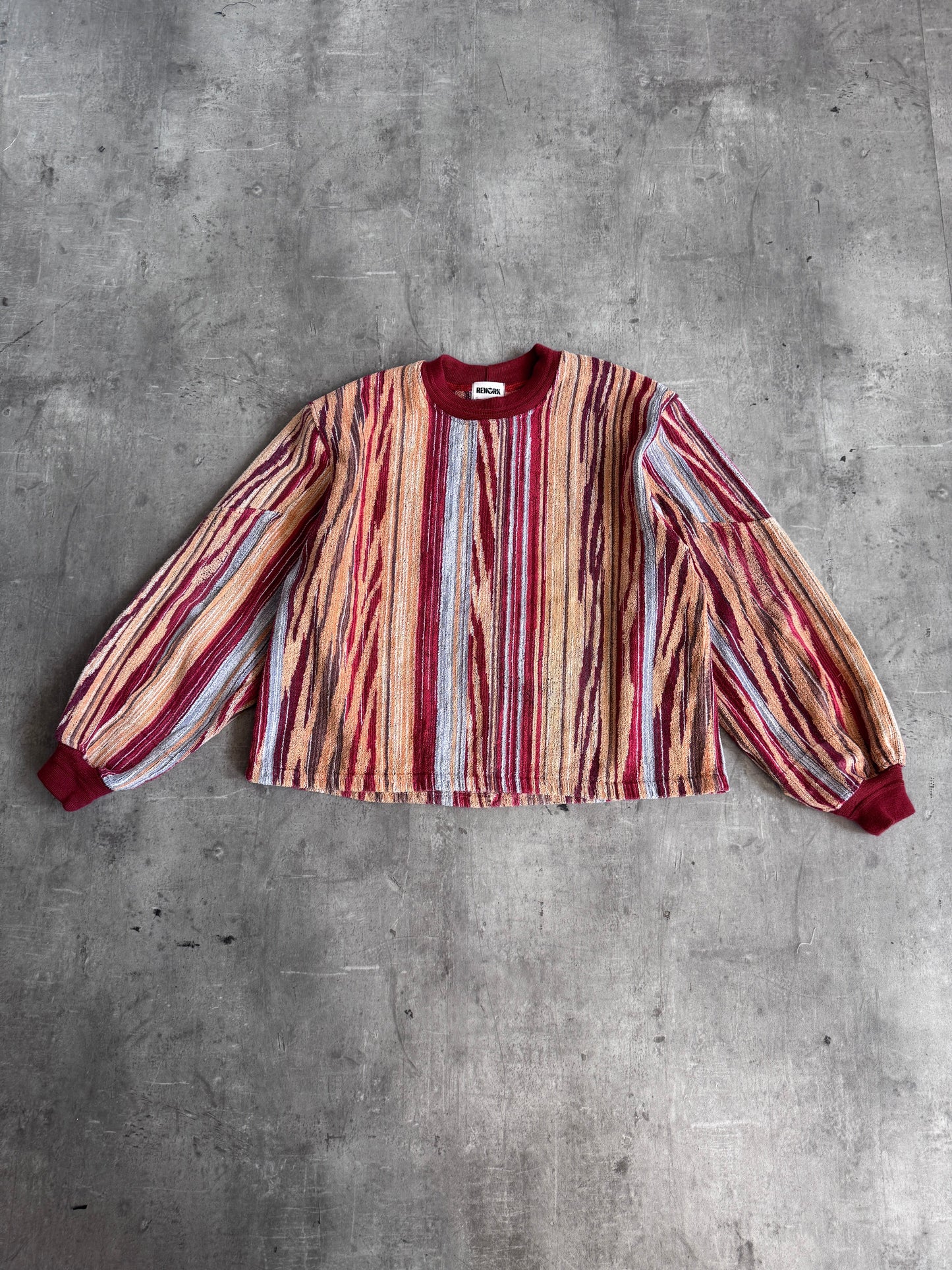 VT Rework: x Missoni Terry Cloth Stripe Jumper