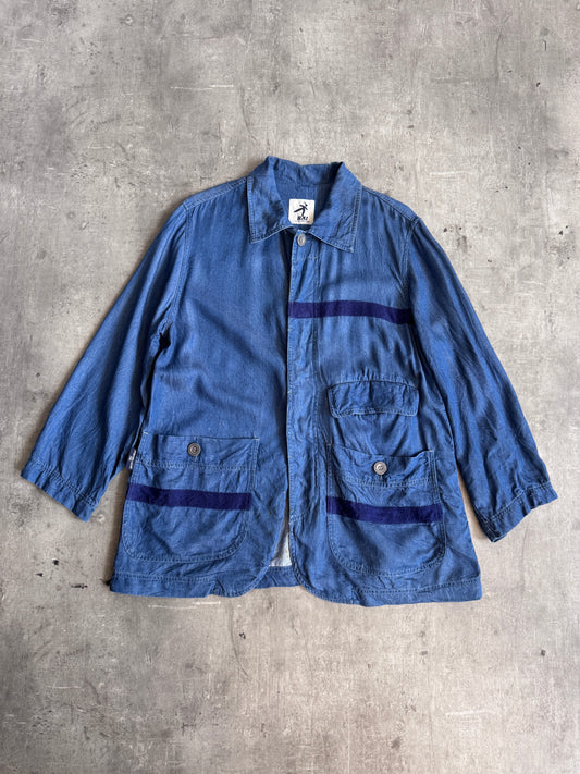 Issey Miyake Hai Sporting Gear Denim Chore Jacket (Sold As Seen)