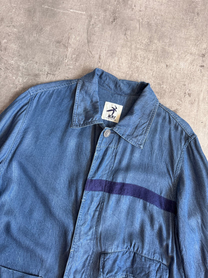 Issey Miyake Hai Sporting Gear Denim Chore Jacket (Sold As Seen)